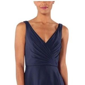 Bridesmaid Dress--Dark blue, Cocktail style